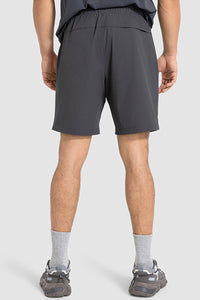 Men Summer Lightweight Quick-Dry Breathable Running Training Fitness Sport Shorts