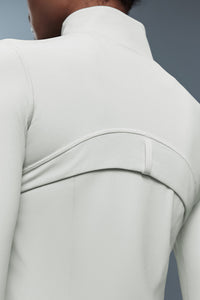 Women Stand-Collar Slim-Fit Zippered Yoga Running Workout Jacket