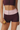 Women's Contrast Polka Dot Waistband High-Waisted Shorts