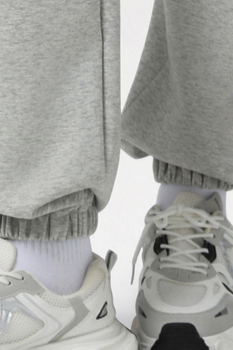 Women Hi-Waist Cuffed Sport Sweatpants