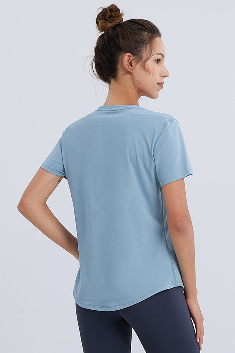 Summer Loose Breathable Brushed T-Shirt