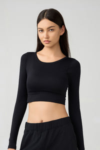 Women'S Sport Longsleeve Crop Top