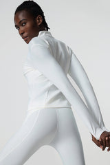 Front cardigan zipper track jacket