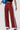 Women's Pleated Front Side-Stripe Wide-Leg Athletic Pants