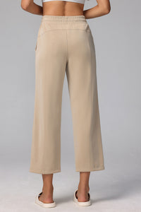 Loose Sporty Wide-Leg Pants