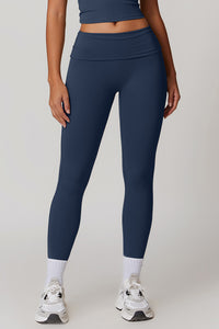 Women Fold Over Yoga Spors Leggings