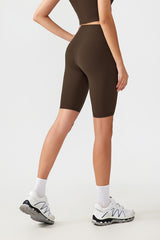 Women Free Size No Embarrassment Line Tummy Tucking Hip Lifting Fitness Sports Yoga 5/10 Shorts