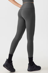 Women Free Size Nude Hip Lifting Shaping Fitness 9/10 Yoga Pants
