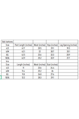 Sports outfit consisting of a bra and flared pants