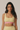 Women's Polka Dot Color Block Wide Straps Sports Bra
