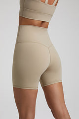 High-Waisted, High-Stretch Athletic Shorts