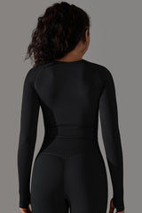 Seamless Women'S Athletic Long Sleeve