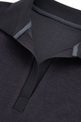 Women Slim Fit Polo Shirt - American Style Waist-Cinching Sport Top
