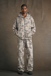 Men's Loungewear Sets:Camo Hooded Jackets & Casual Pants