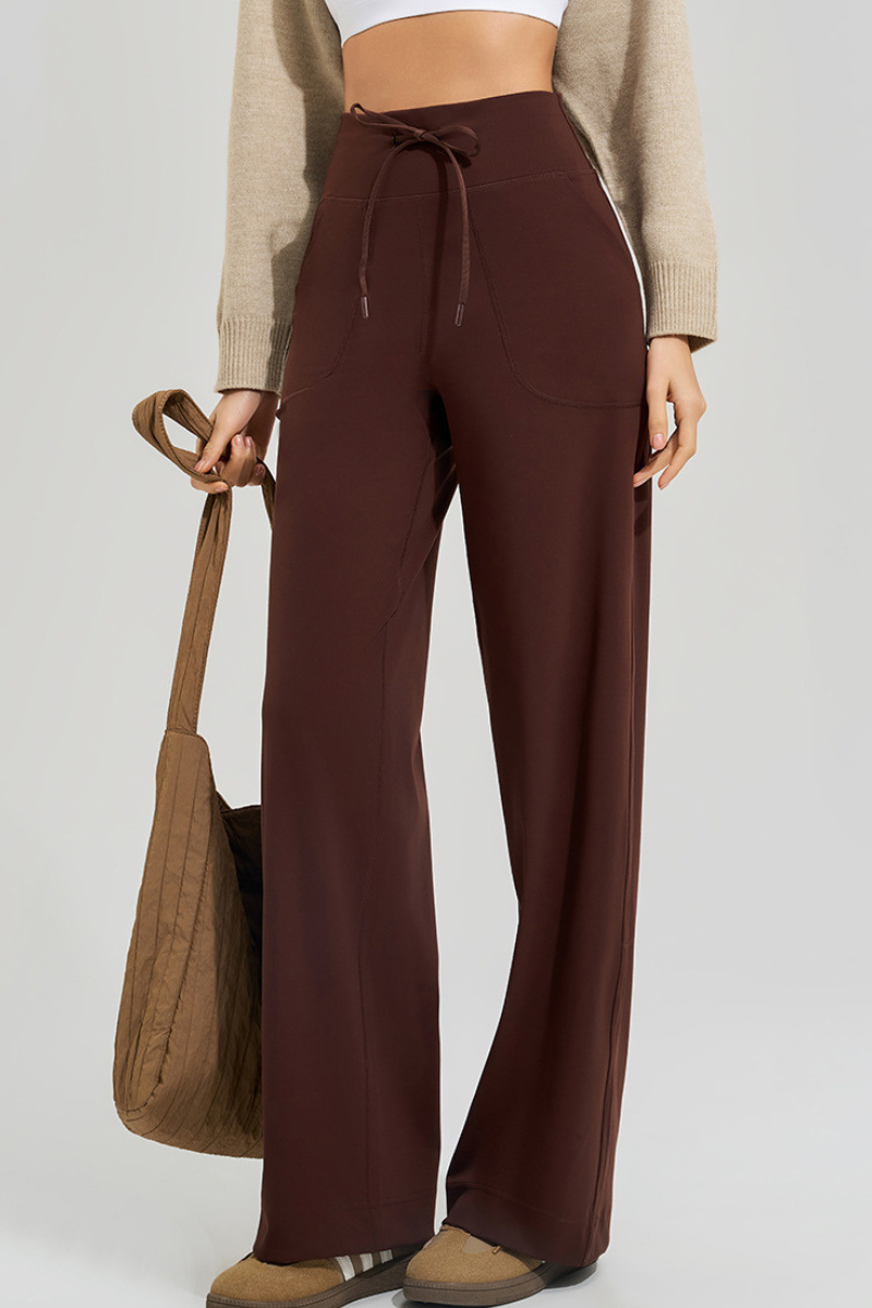 Women's High-Waisted Casual Pants