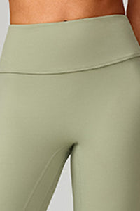 Women High-Waist Flared Naked-Feel Yoga Leggings