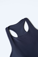 Women's Floral Center Yoga Sports Tank Top