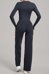 Women Naked Feel Flared Yoga Set