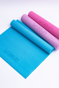 LIVEUP High Density PVC Anti-Slip Yoga Mat