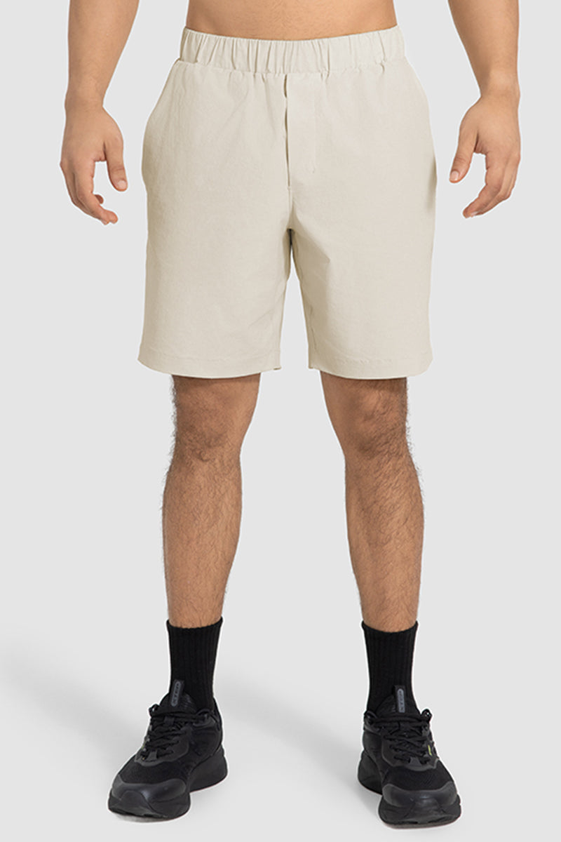 Men Summer Lightweight Quick-Dry Breathable Running Training Fitness Sport Shorts