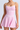 Women's Crisscross Back Thin Strap Athletic Mini Dress