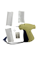 Multifunctional trademark tagging gun.