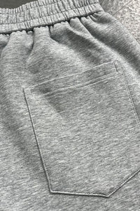 Unisex Loose Straight Leg Retro Street Pants: Mamba Cotton Blend Air Layer Design