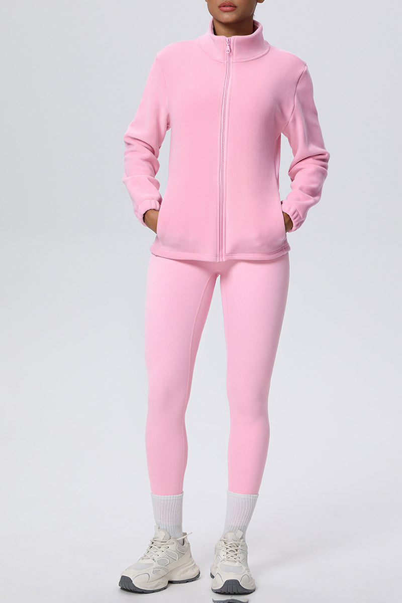 Women Thermal Sport Set: Jacket + Leggings