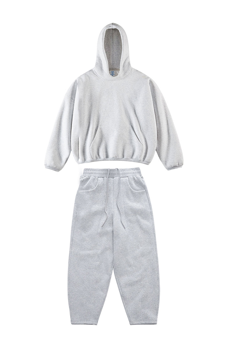 Unisex Oversize Fleece Hoodie Streetwear
