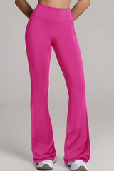 Women's High-Waist Butt-Lifting Flared Yoga Pants