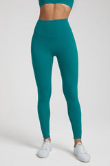 Solid High-Waisted Sports Leggings