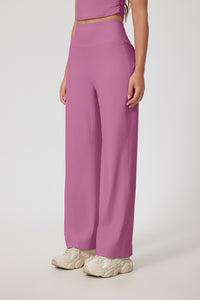 Women'S Straight-Leg High-Rise Yoga Pocket Trousers