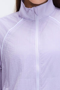 Women's quick-drying and breathable coat and shorts set