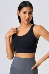 Women Lift Side-Support 4-Row Hook Shockproof Anti-Sag Yoga Sports Bra