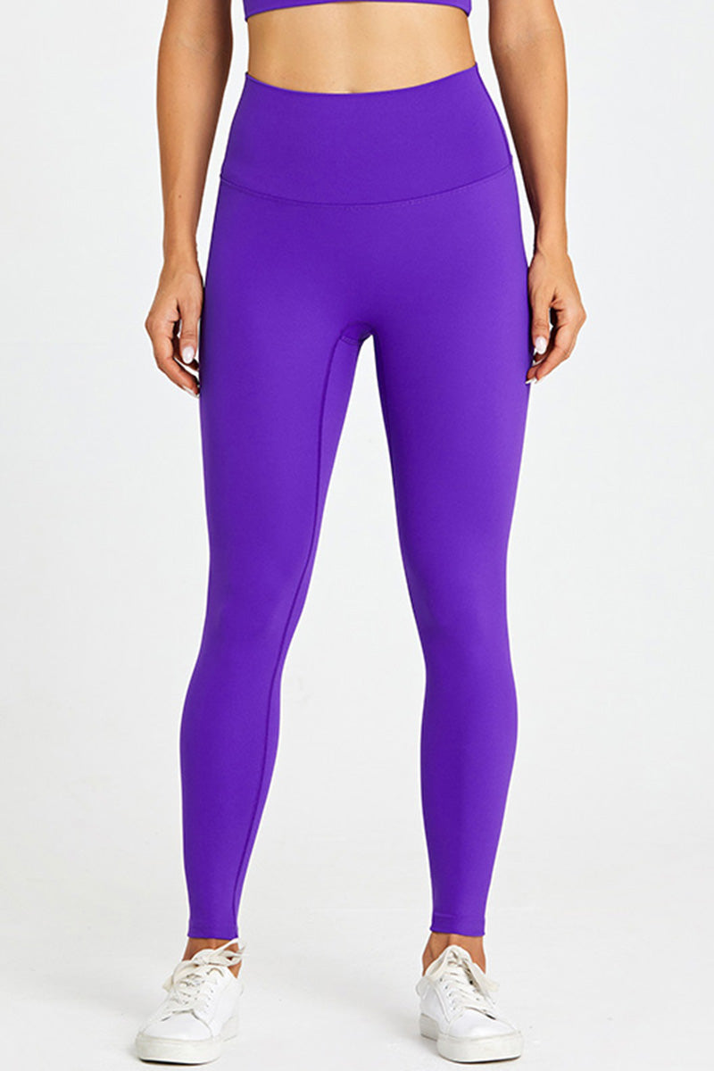 Solid High-Waisted Leggings