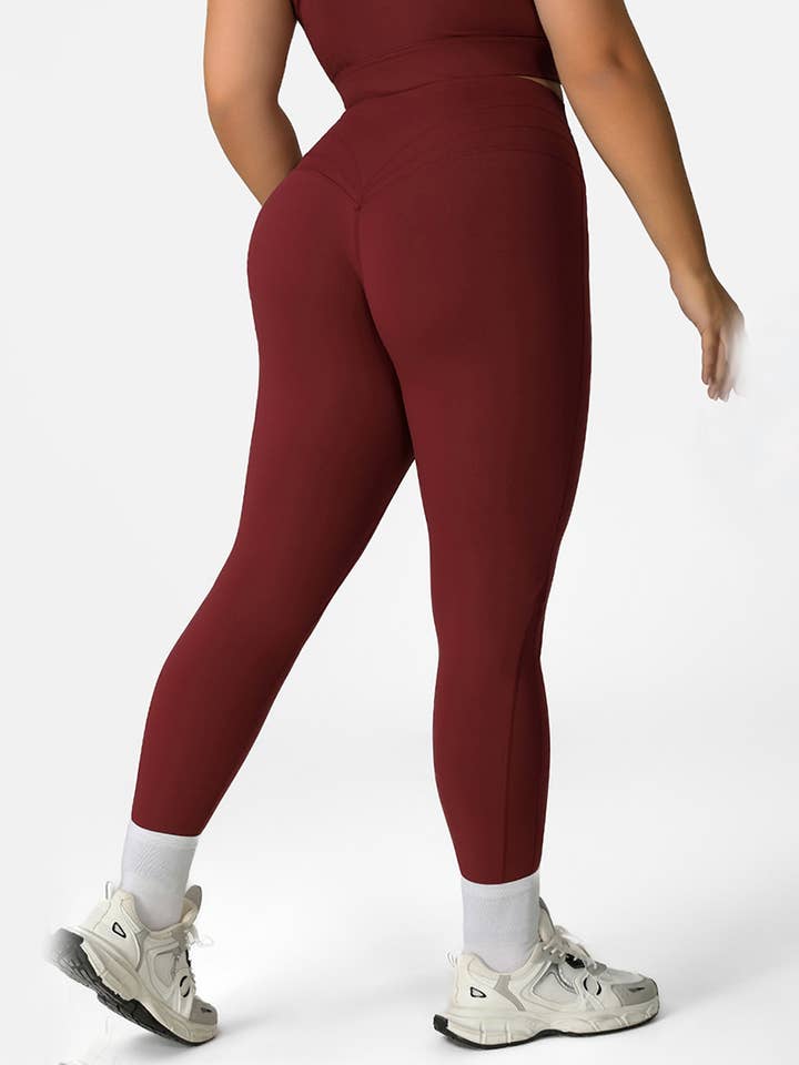 Women's Plus Size Tight-Fitting Bubble Butt Yoga Leggings