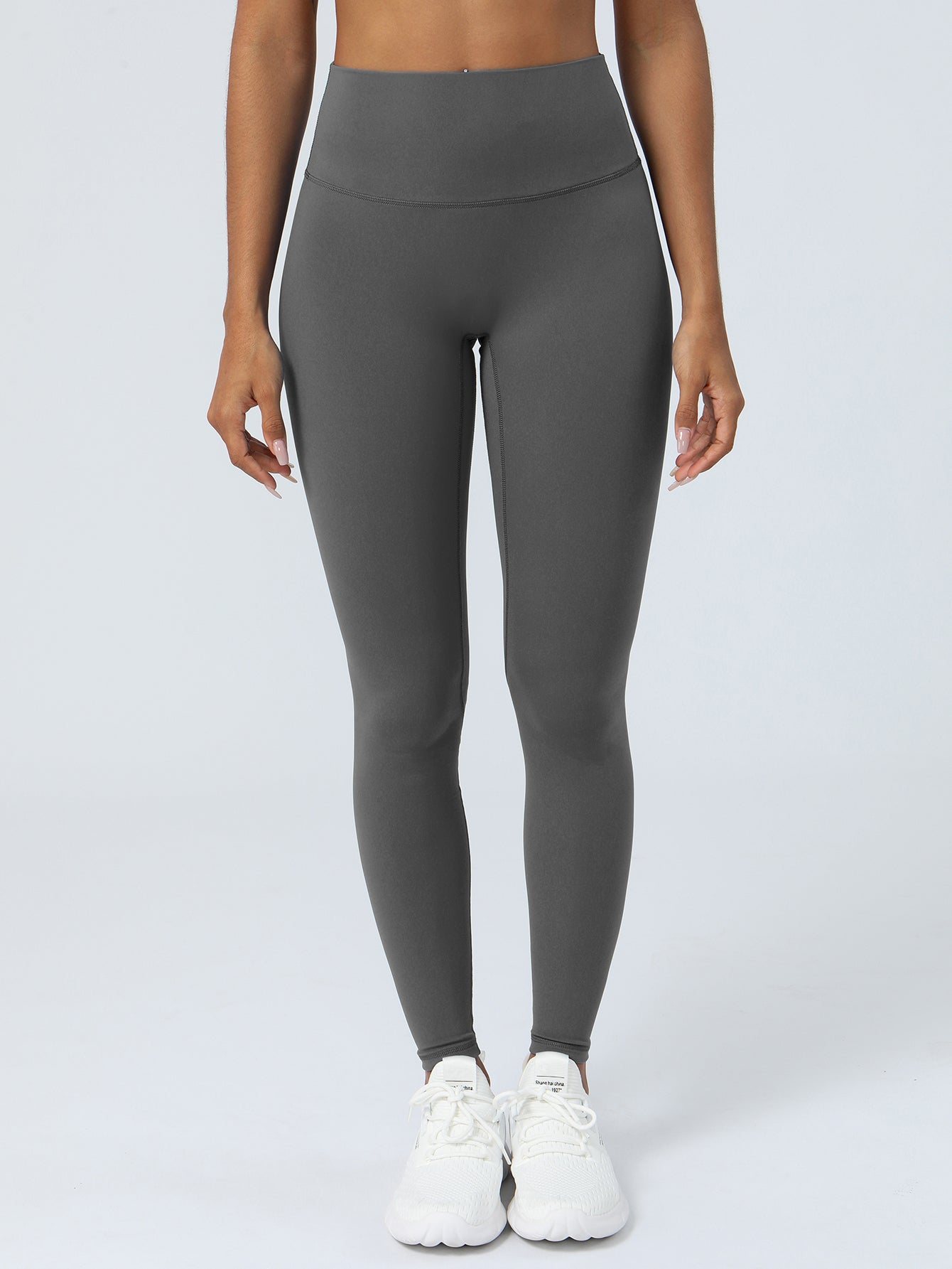 Women's High Waist Peach Buttock Lifting Pilates Yoga Fitness Elastic Sports Leggings Colanti