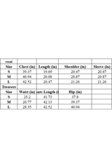 Zipper-fastened jacket and long pants set