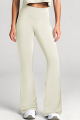 Women's High-Waist Butt-Lifting Flared Yoga Pants