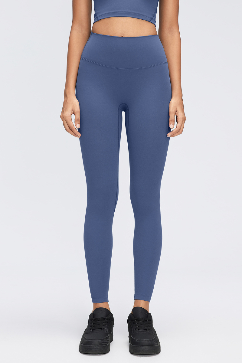 Women's Naked Feeling High Waist No Front Seam Yoga Leggings