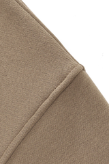 Unisex Fall Streetwear Boxy Mockneck Sweatshirt