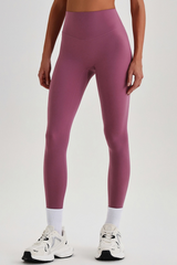 Women's Athletic High Waist No Front Seam Yoga Leggings