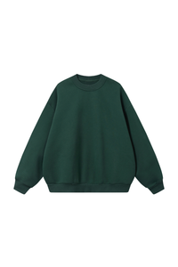 Women's Fall Heavyweight Fleece Cropped Crew Neck Sweatshirt