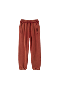 Unisex Fall Fleece Wax Dyed  Vintage Athletic Jogger