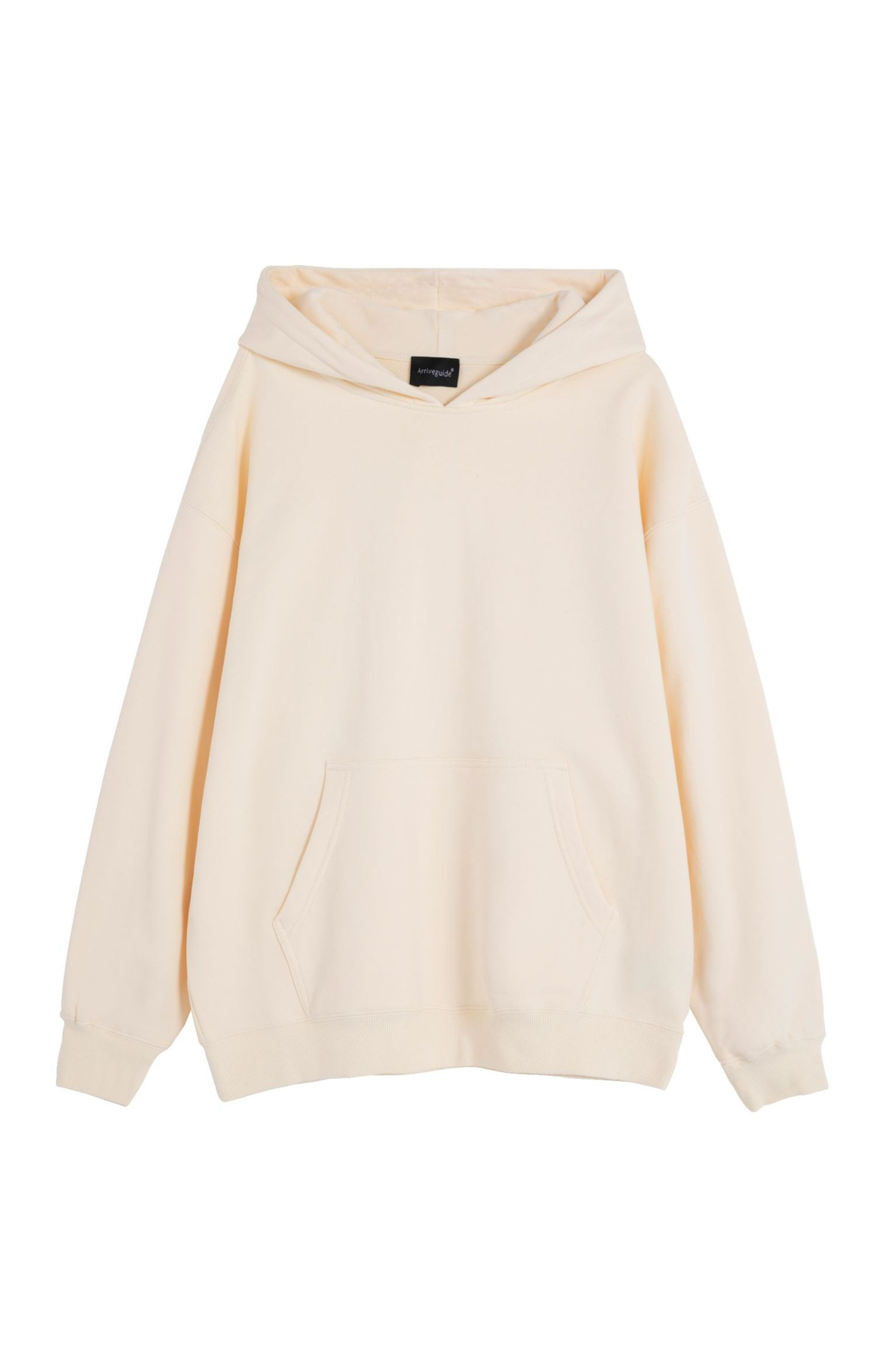 Unisex Fall 100% Cotton Solid Kangaroo Pocket Hoodie