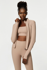 Classic Plus Size Bare Feel Three-piece Yoga Wear Set