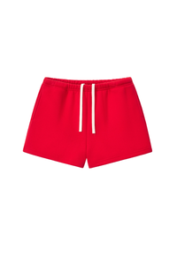 Women Cozy Heavyweight Fleece Athletic Shorts