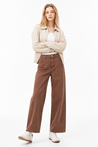 Women's Fall Mid Rise Vintage Casual Jeans