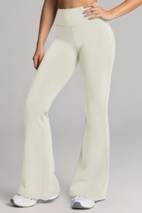 Women's High-Waist Butt-Lifting Flared Yoga Pants