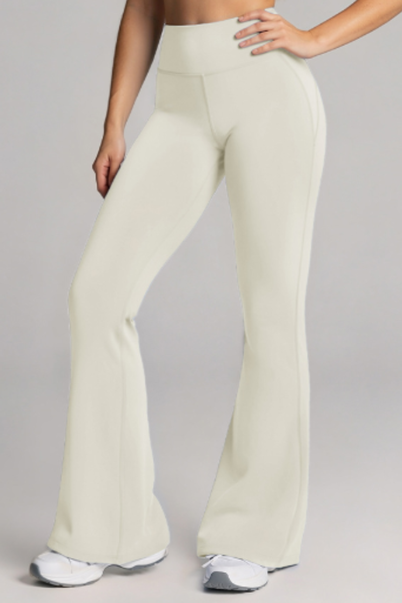 Women's High-Waist Butt-Lifting Flared Yoga Pants